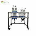 CBD purification  100L Jacketed glass reactor  with filter device